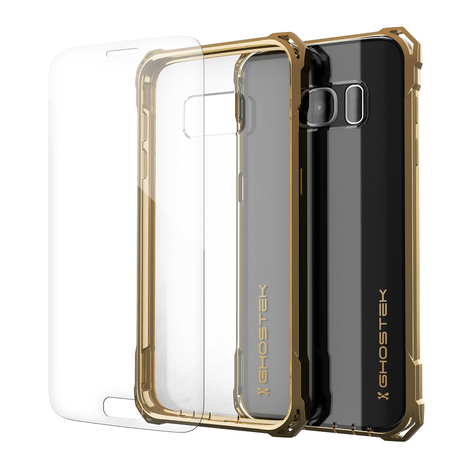 Capa Galaxy S7, Ghostek® Covert Gold Series Capa de Impacto Premium | Troca com garantia vitalícia