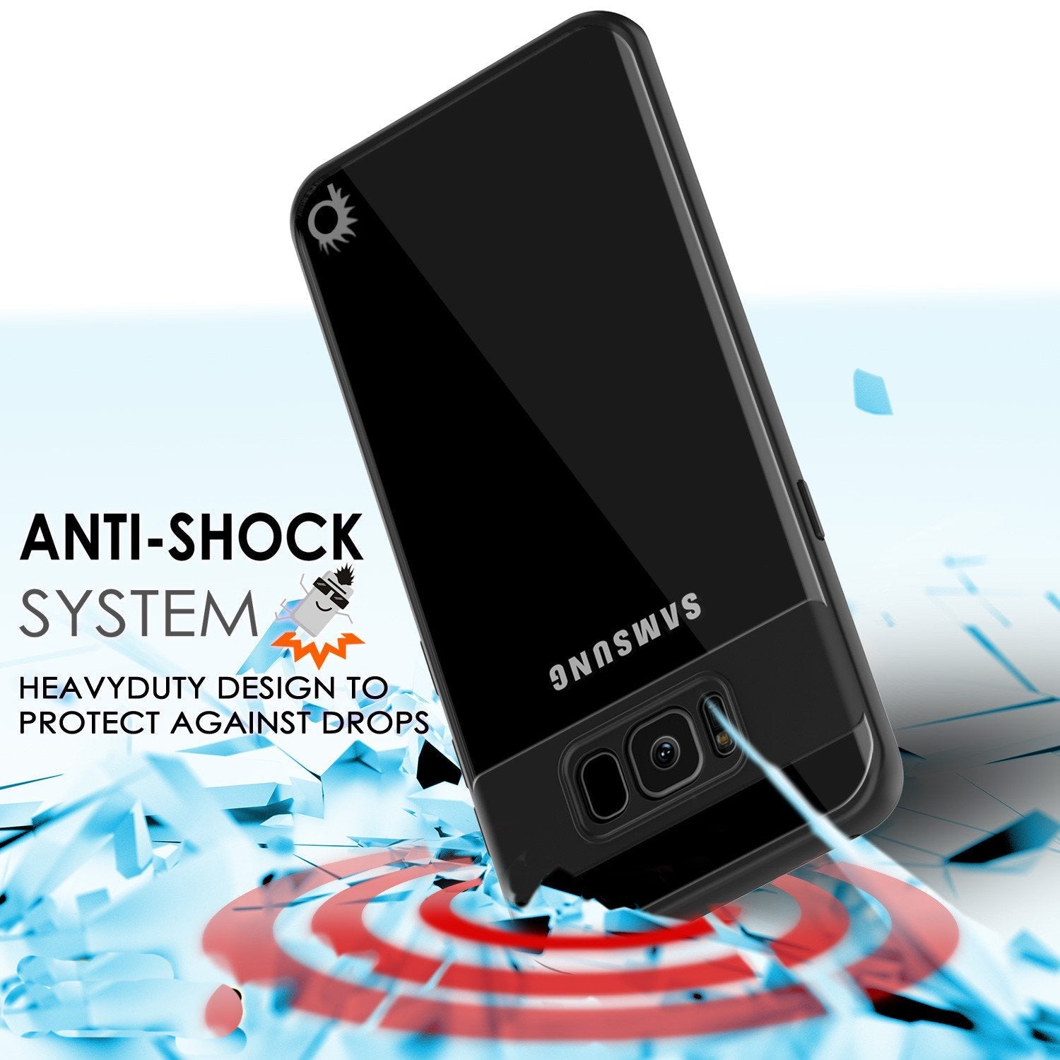 ANTI-SHOCK SS SYSTEM l # HEAVYDUTY DESIGN TO: N PROTECT AGAINST DROPS cil ss