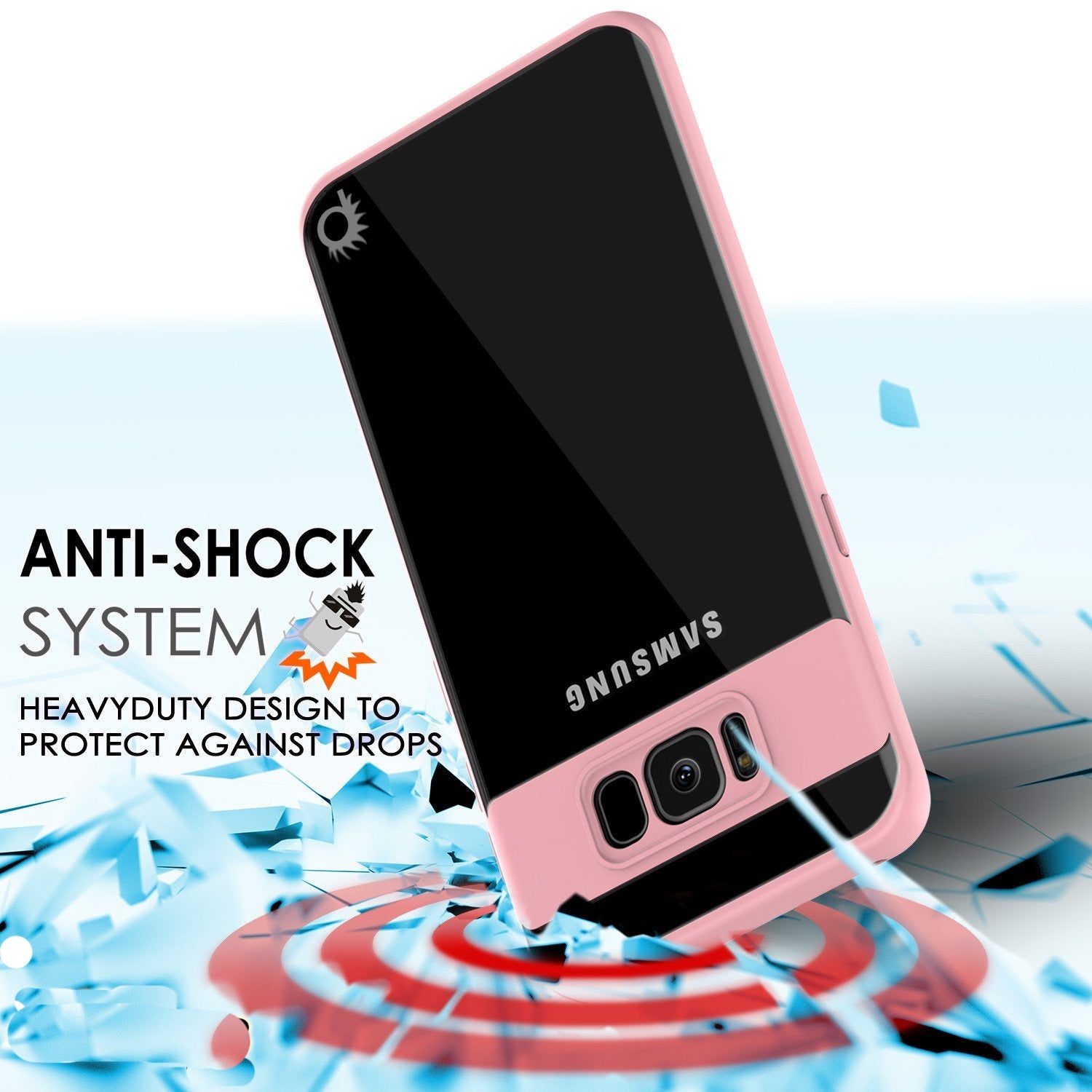 ANTI-SHOCK SYSTEMS HEAVYDUTY DESIGN To. PROTECT AGAINST DROPS DROP vee a