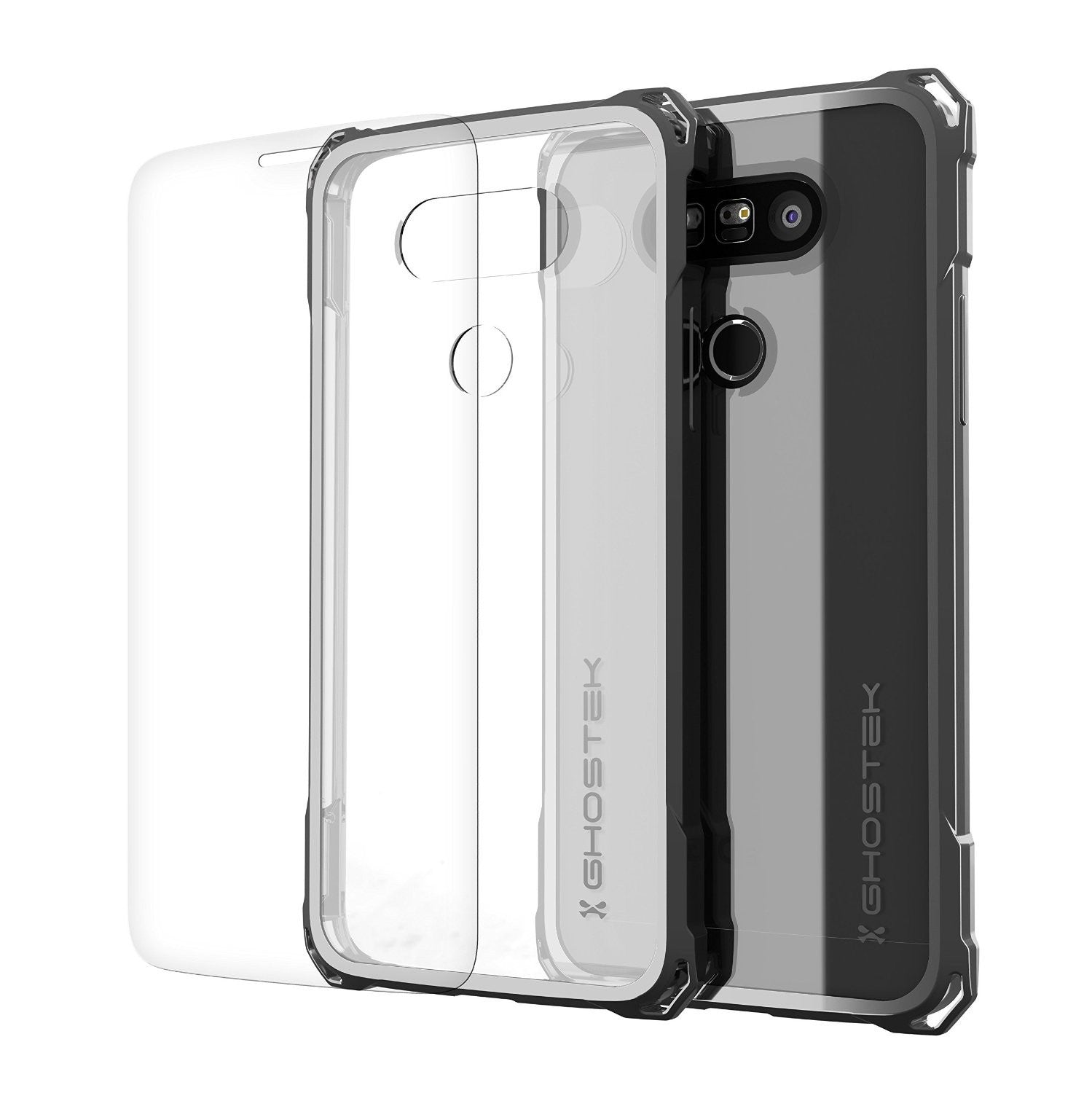 Capa LG G5, Ghostek® Space Grey Covert Capa Híbrida Protetora Premium | Troca de Garantia Vitalícia