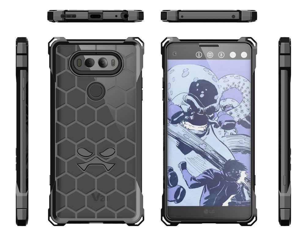 LG v20 Case, Ghostek® Covert Space Grey, Premium Impact Armor | Lifetime Warranty Exchange (Color in image: teal)
