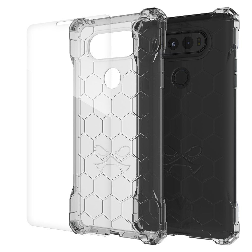 Capa LG v20, Ghostek® Covert Clear, Armadura de Proteção de Impacto Premium | Troca com Garantia Vitalícia