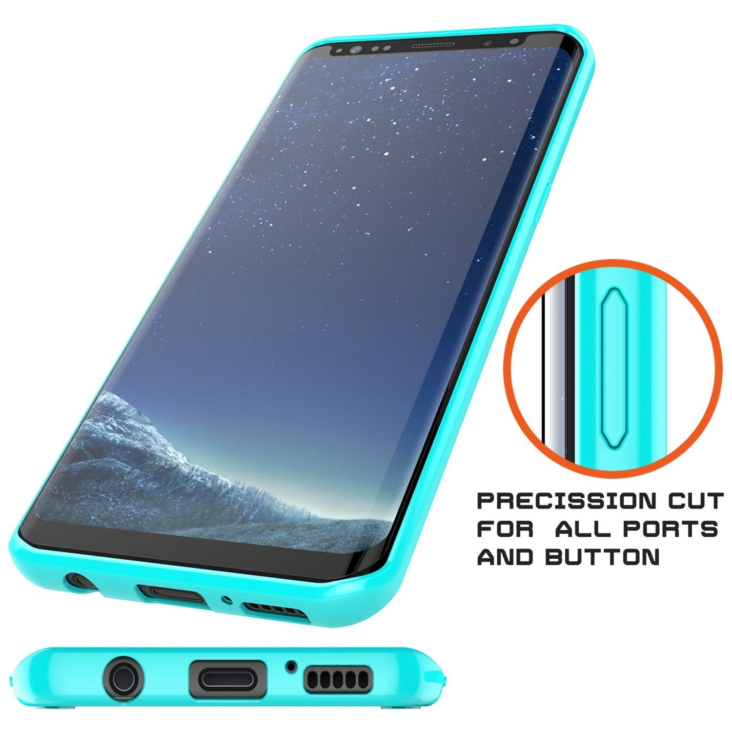 PRECISSION CUT FOR ALL PORTS AND BUTTON (Color in image: pink)