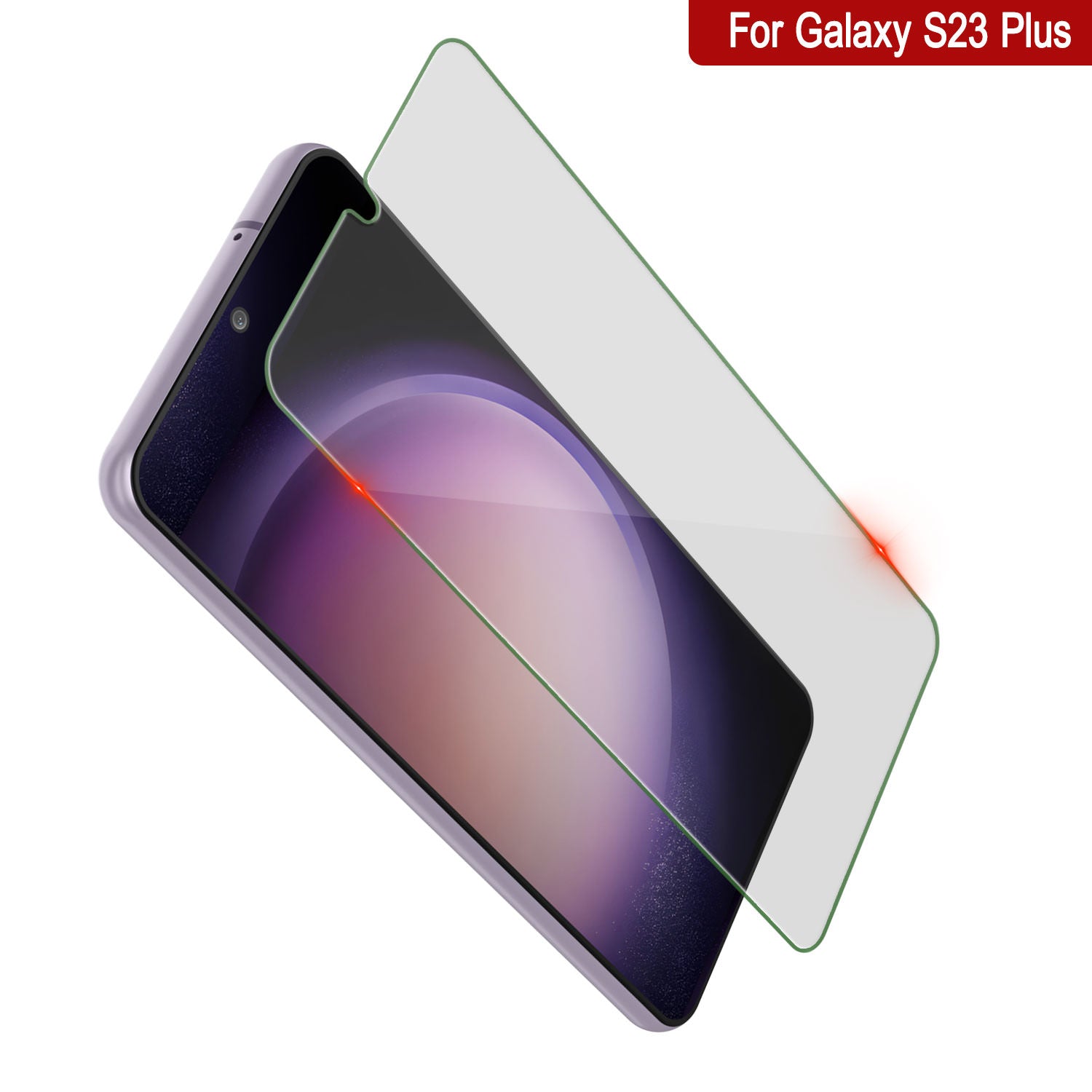 Galaxy S23+ Plus Black Punkcase Glass SHIELD Protetor de Tela de Vidro Temperado com 0,33 mm de Espessura e Vidro 9H