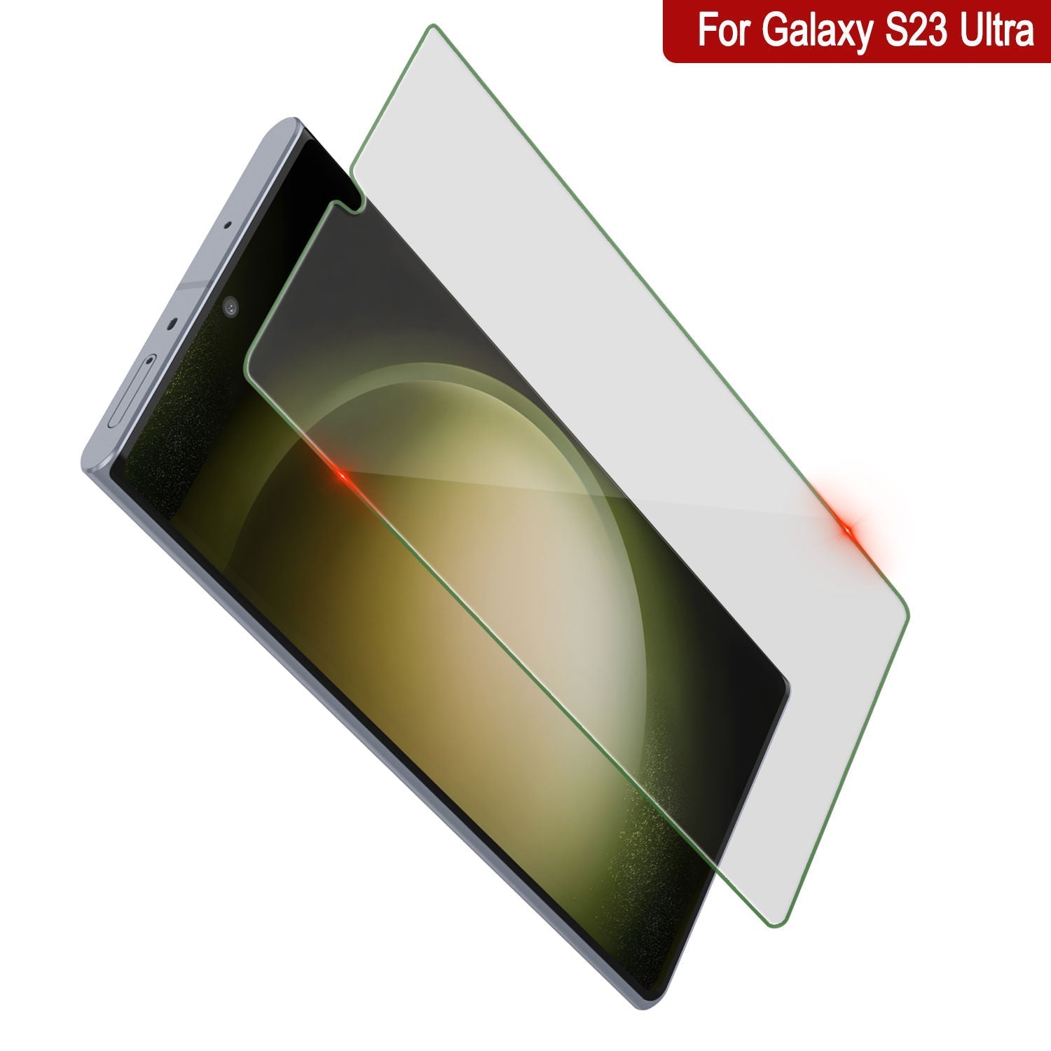 Protetor de tela de vidro temperado Clear Punkcase Glass SHIELD Ultra Clear Galaxy S23 0,33mm de espessura 9H de vidro