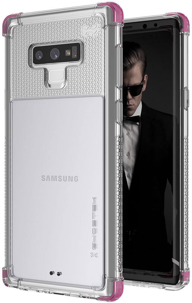 Capa para Galaxy Note 9, Ghostek Covert 2 TPU Bumper Frame [À Prova de Choque] | Rosa