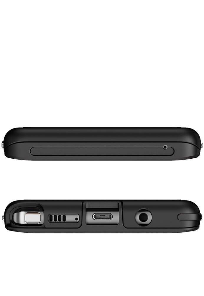 Galaxy Note 9, Ghostek Atomic Slim Case Full Body TPU [Shockproof] | Black 
