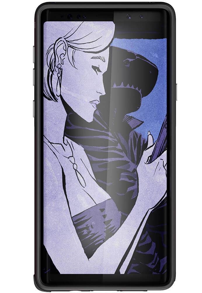 Galaxy Note 9, Ghostek Atomic Slim Case Full Body TPU [Shockproof] | Black 
