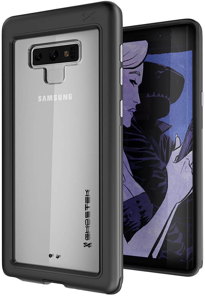 Galaxy Note 9, Capa Slim Ghostek Atomic TPU para Corpo Inteiro [À Prova de Choque] | Preto