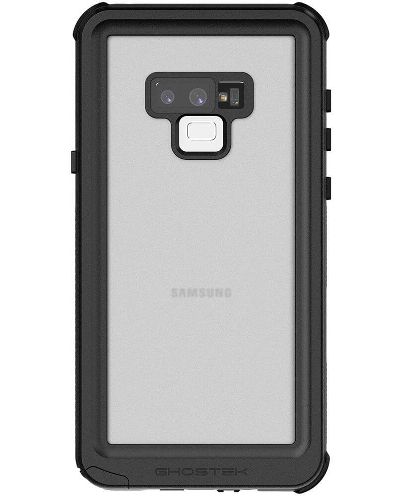 Galaxy Note 9, Ghostek Nautical Waterproof Case Full Body TPU Cover [Shockproof] | Black 