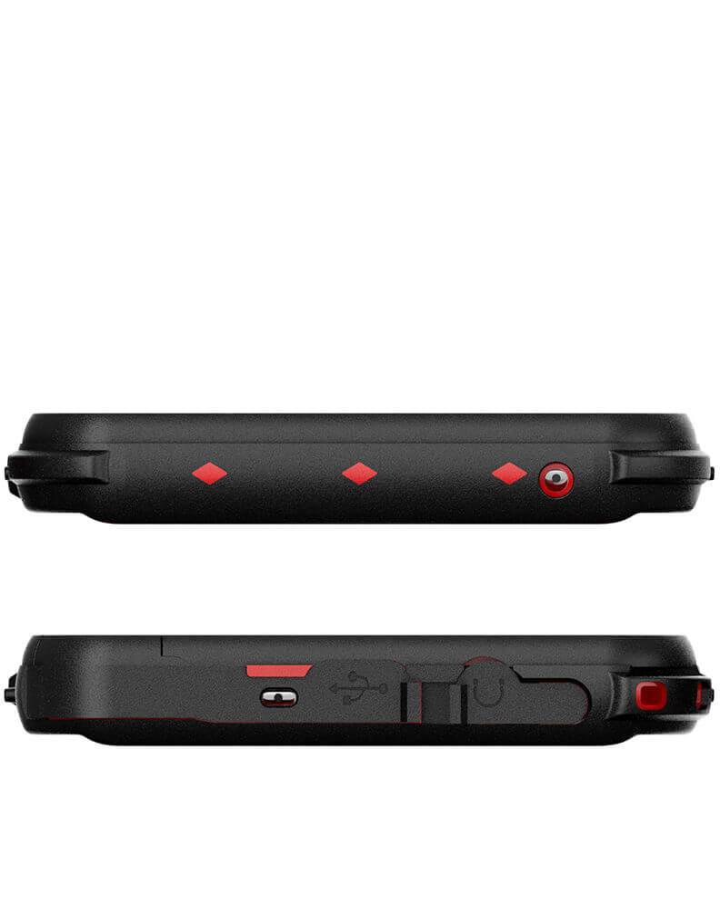 Galaxy Note 9, Ghostek Nautical Waterproof Case Full Body TPU Cover [Shockproof] | Red 