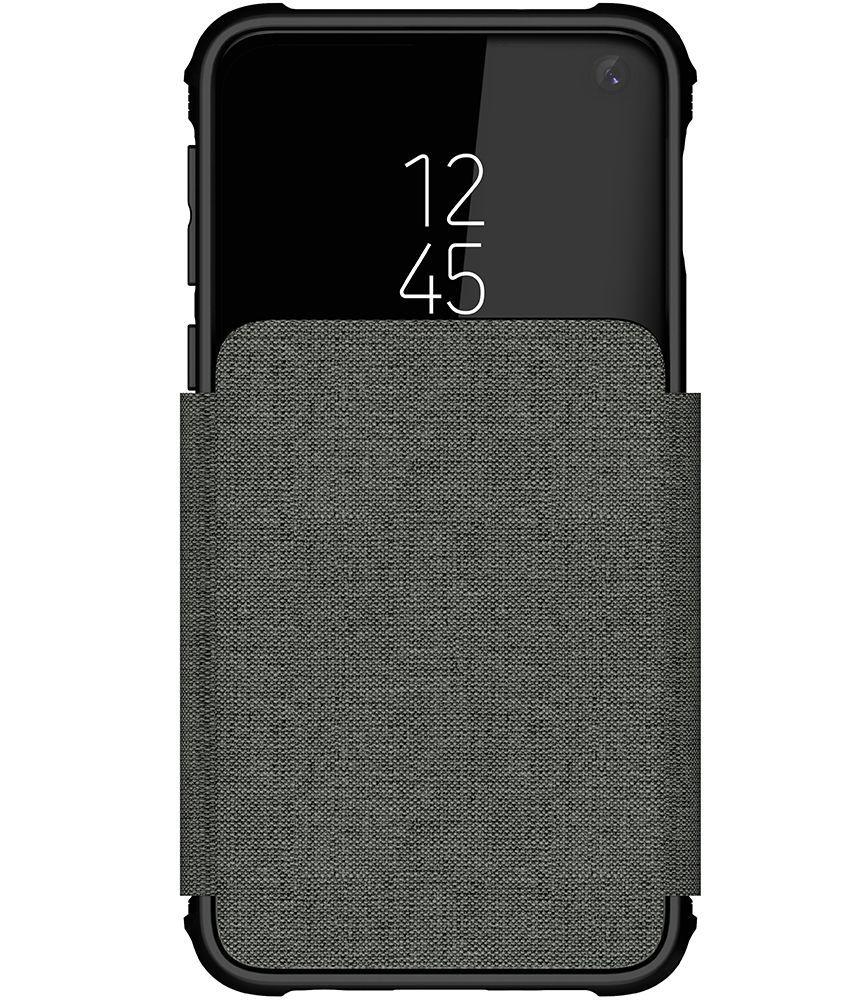 Galaxy S10e Wallet Case | Exec 3 Series [Grey] (Color in image: Black)
