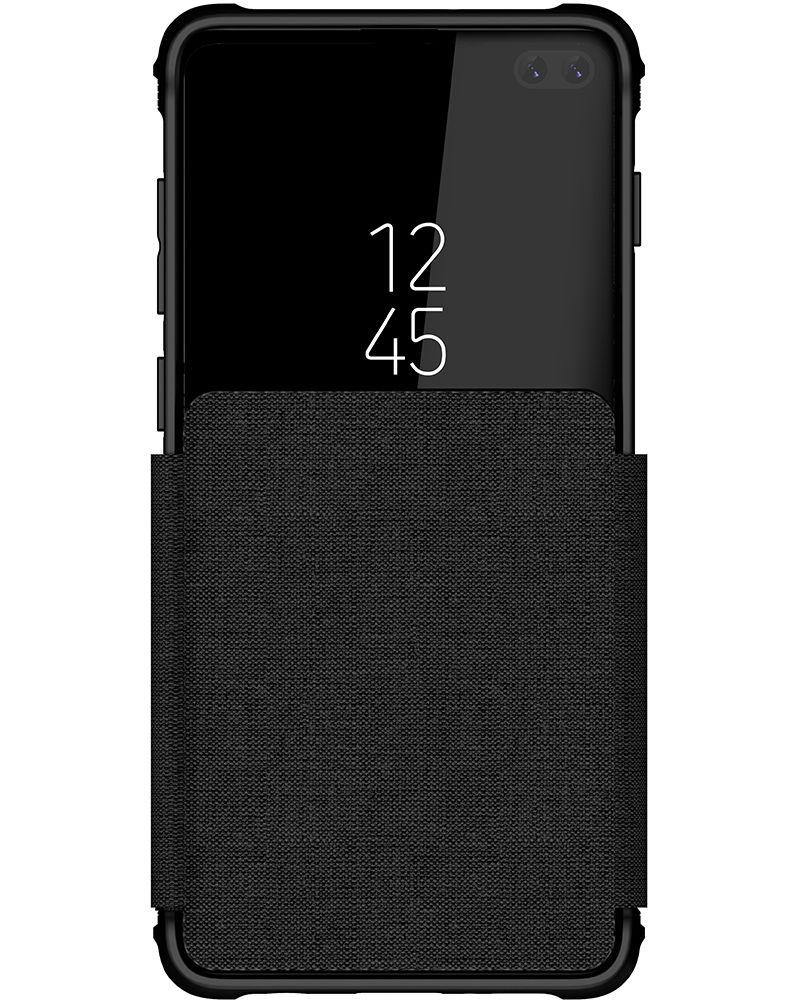 Galaxy S10+ Plus Wallet Case | Exec 3 Series [Black] (Color in image: Grey)
