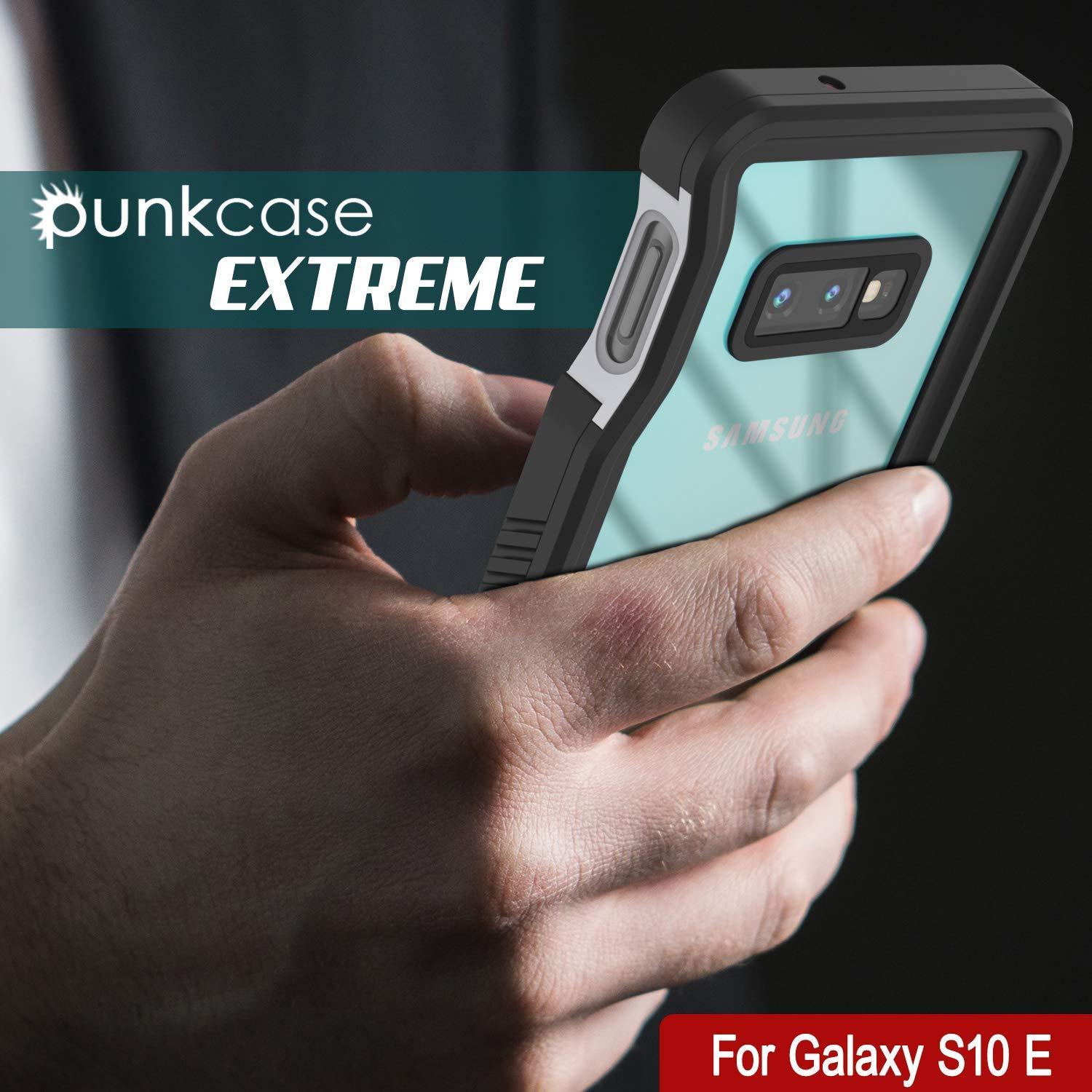 Galaxy S10 Water/Shock/Snow/dirt proof Punkcase Slim Case [White] (Color in image: Purple)