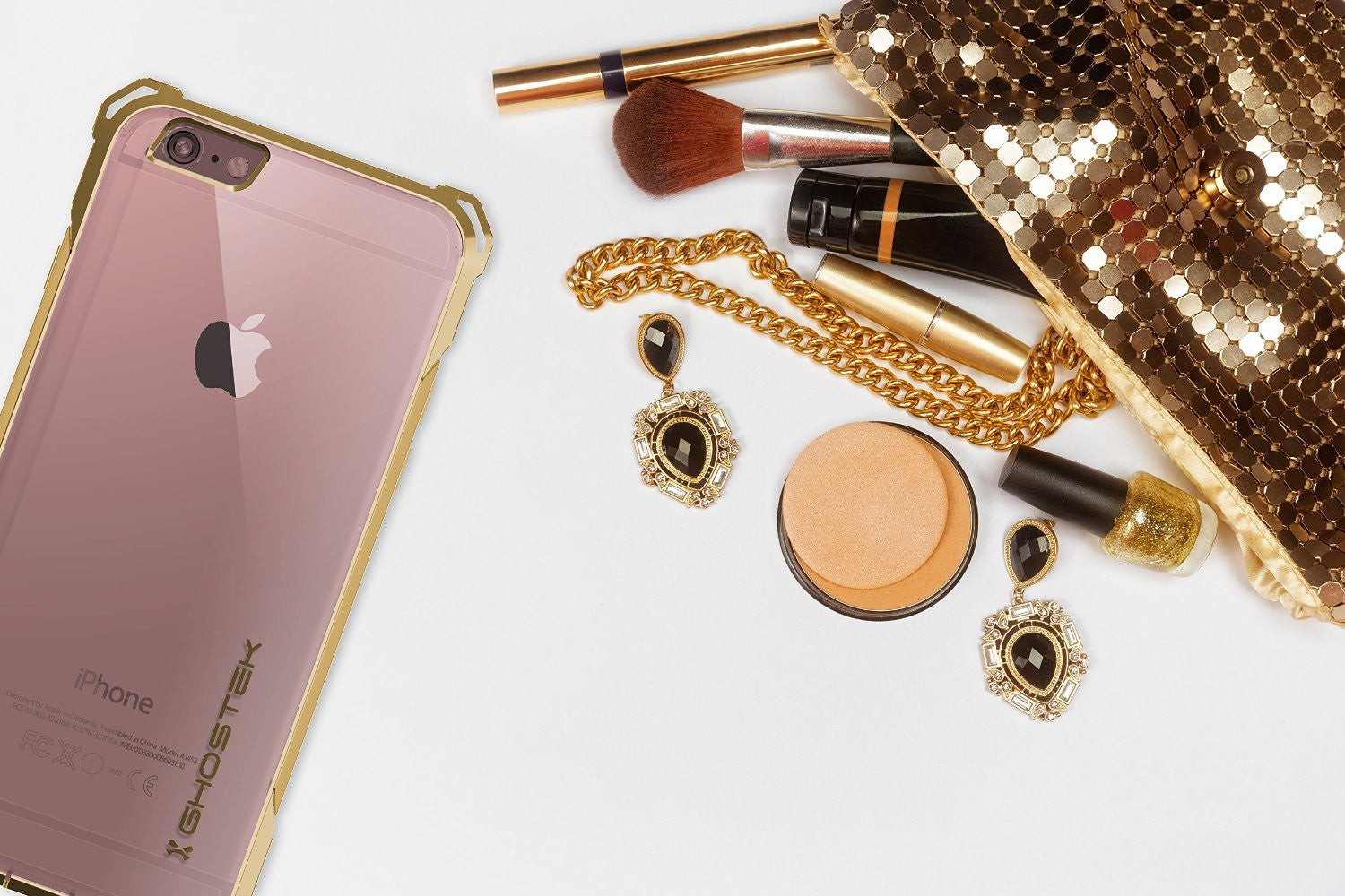 iPhone 6S Case, Ghostek® Covert Gold, Premium Impact Protective Armor | Lifetime Warranty Exchange (Color in image: peach)