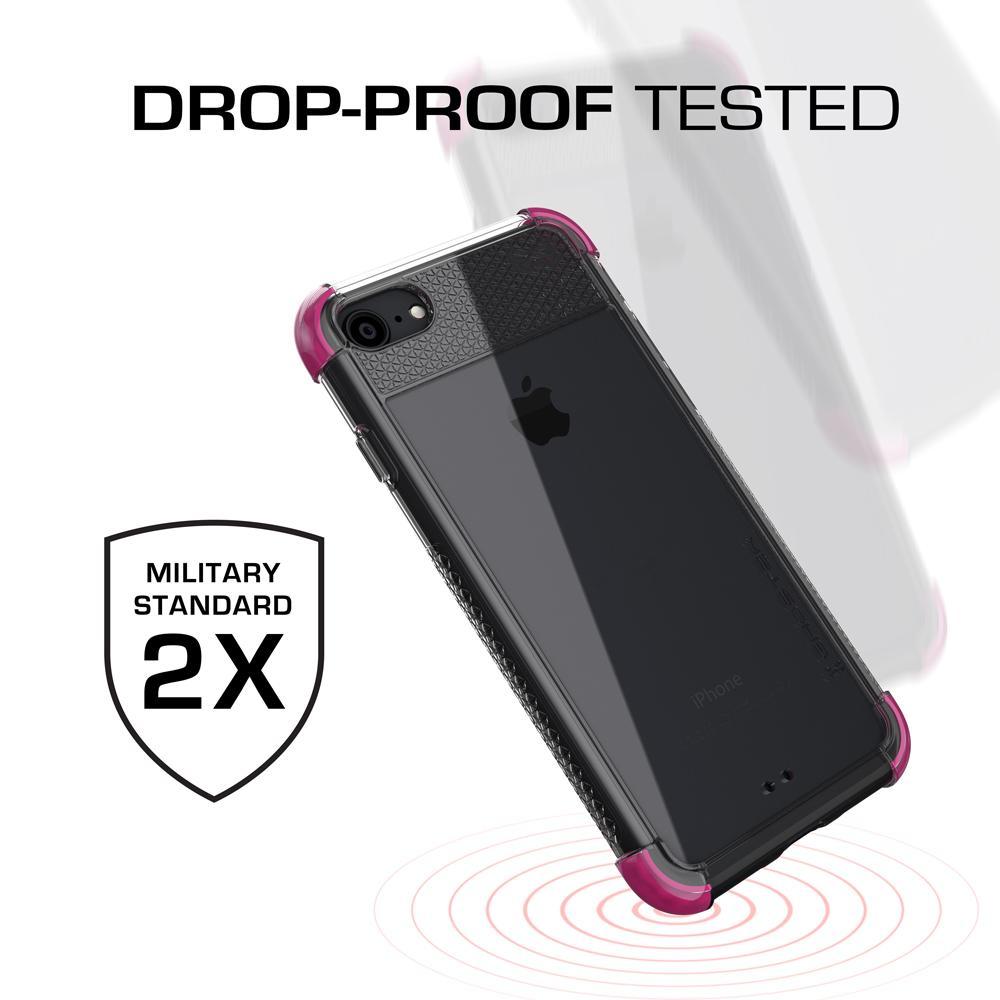 iPhone  8 Case, Ghostek Covert 2 Series for iPhone  8 Protective Case [PINK] 
