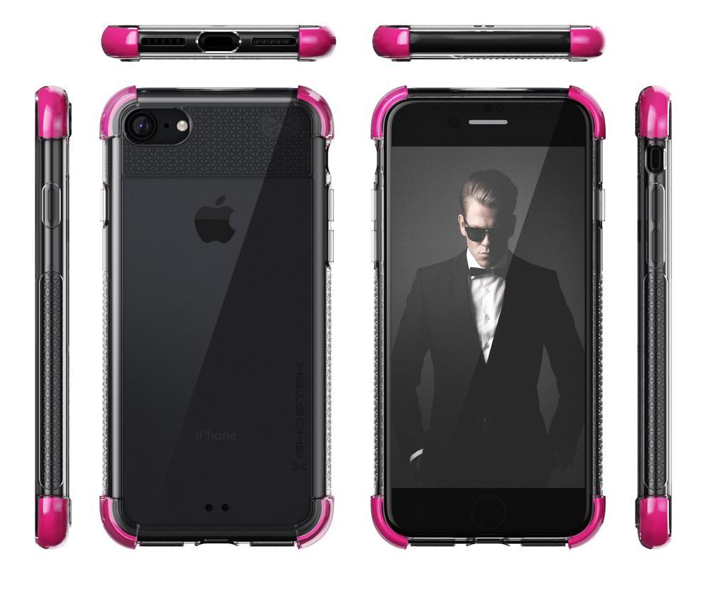 iPhone  8 Case, Ghostek Covert 2 Series for iPhone  8 Protective Case [PINK] (Color in image: White)