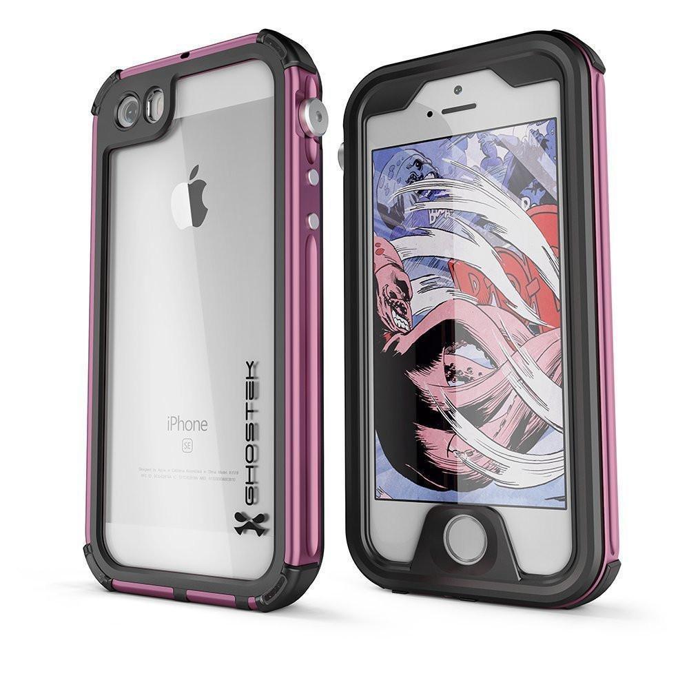 Capa à Prova d'Água para iPhone 8, série rosa Ghostek® Atomic 3.0