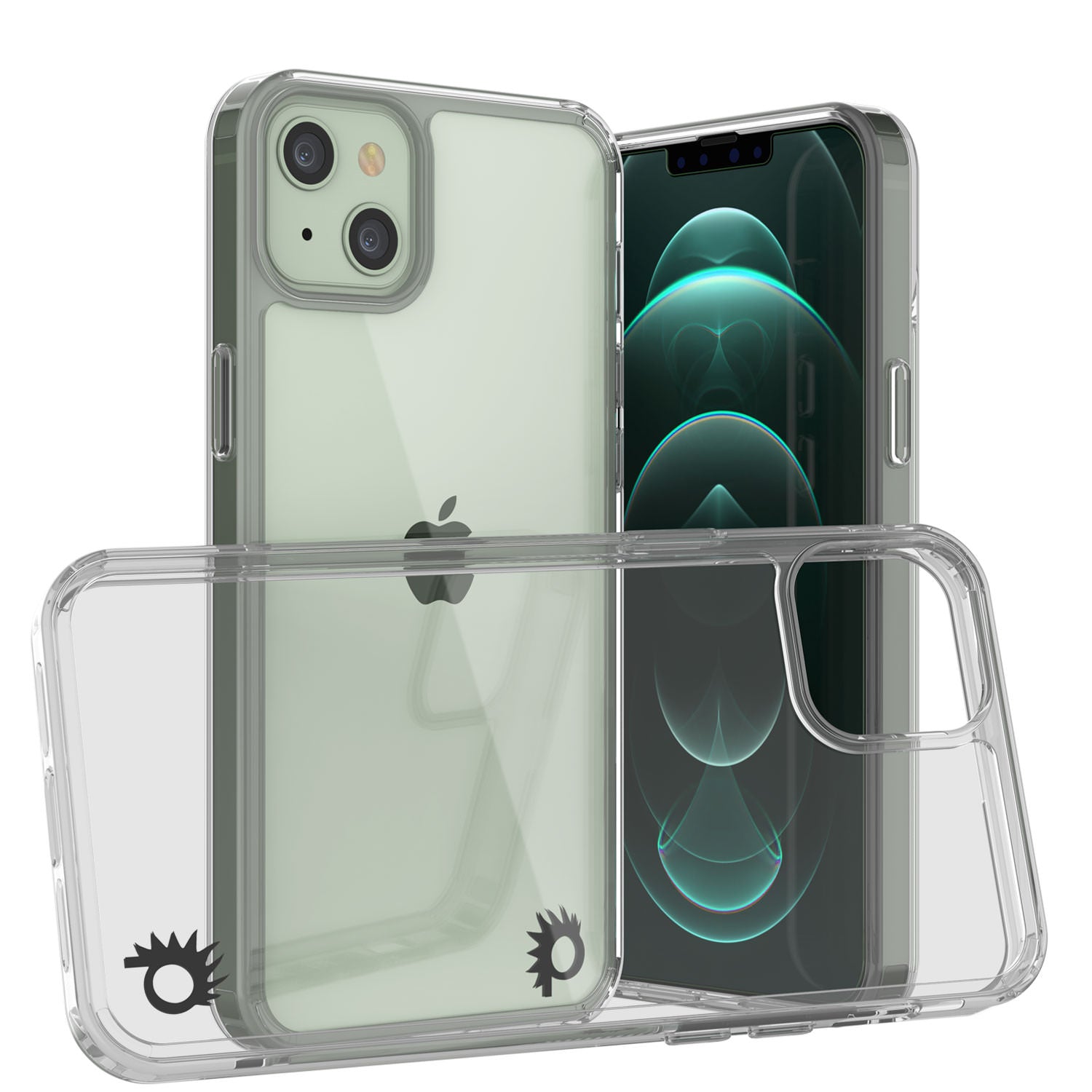 iPhone 14 Case Punkcase® LUCID 2.0 Clear Series Series w/ PUNK SHIELD Screen Protector | Ultra Fit (Color in image: clear)