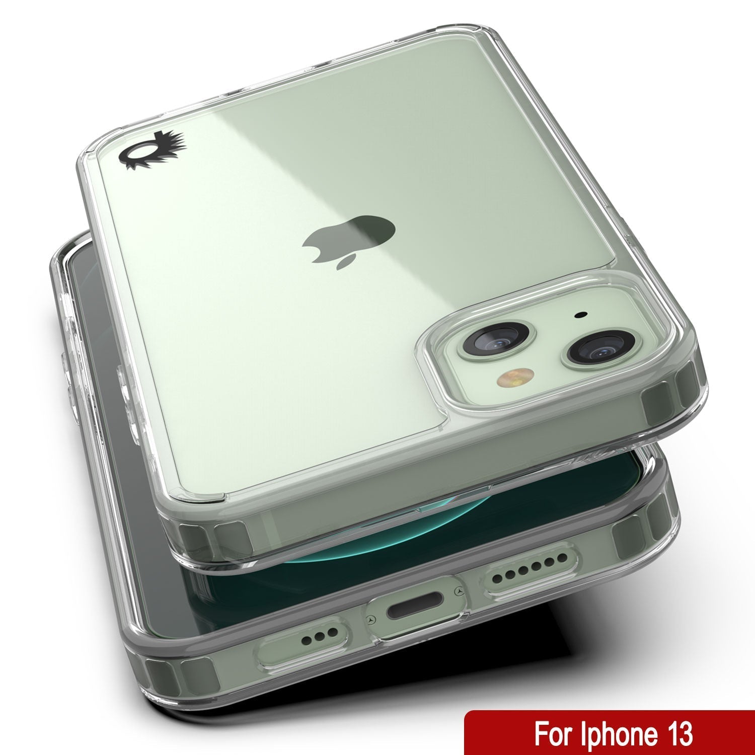 Capa iPhone 13 Punkcase® LUCID 2.0 Série Transparente com Protetor de Tela PUNK SHIELD | Ultra Fit