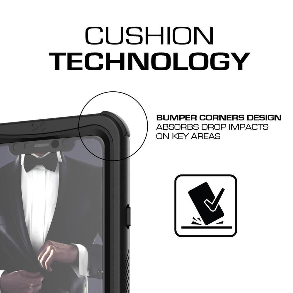 iPhone Xr  Case ,Ghostek Nautical Series  for iPhone Xr Rugged Heavy Duty Case |  BLACK 