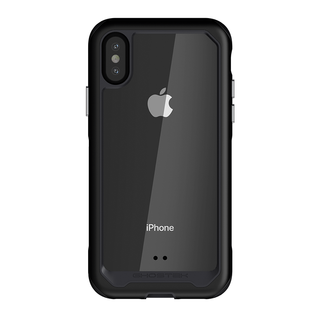 iPhone Xs Max Case, Ghostek Atomic Slim 2 Series  for iPhone Xs Max Rugged Heavy Duty Case|BLACK (Color in image: Red)