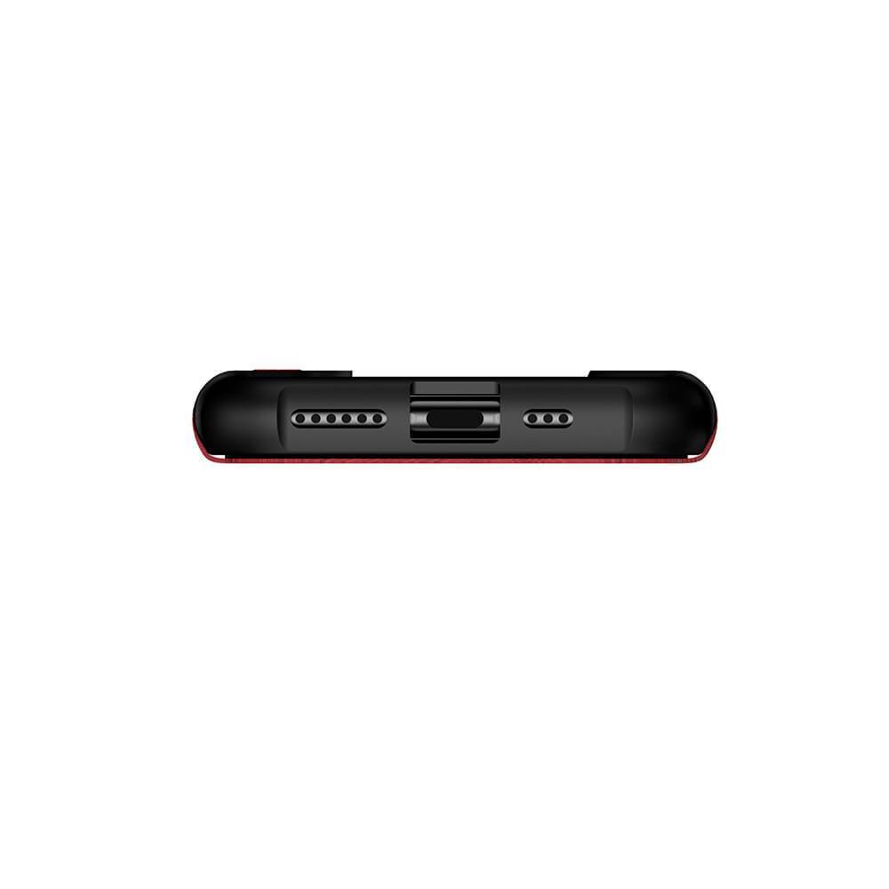iPhone Xs Max Case, Ghostek Exec 3 Series for iPhone Xs Max / iPhone Pro Protective Wallet Case [RED] 