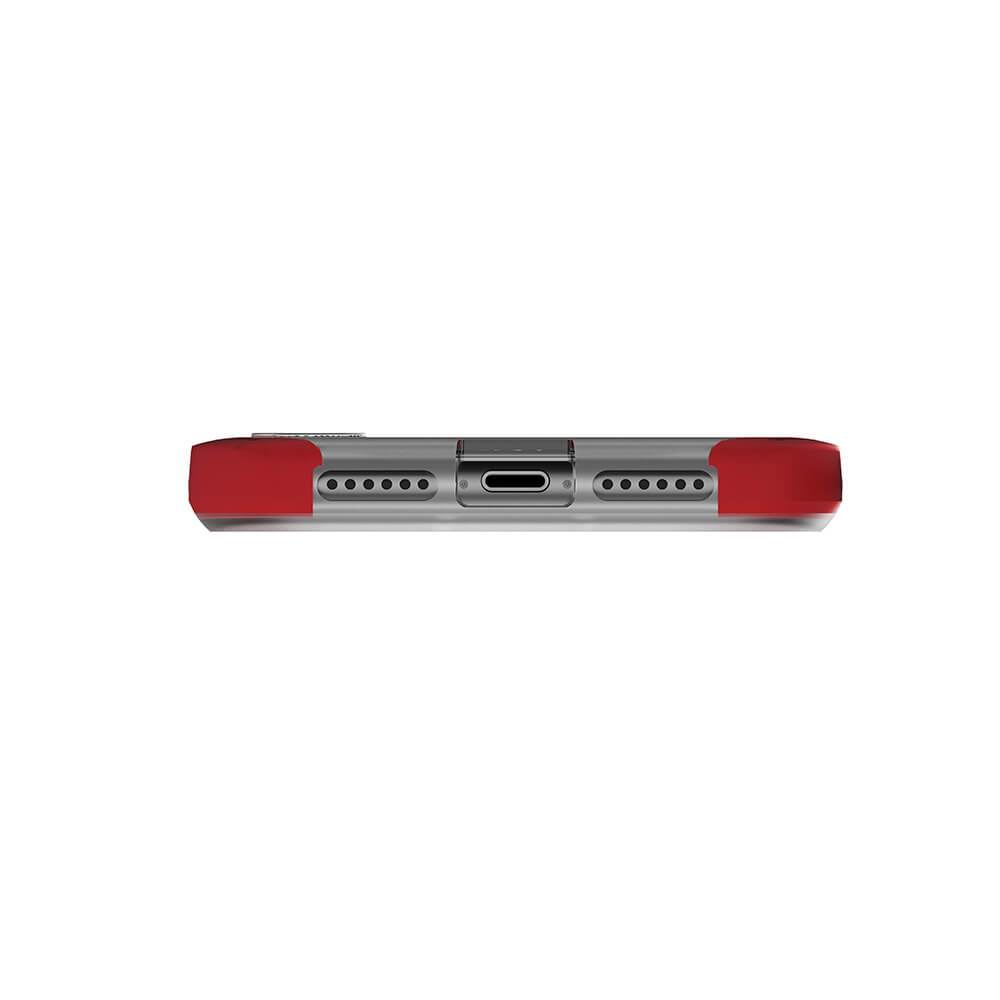 iPhone Xr Case, Ghostek Cloak 4 Series  for iPhone Xr / iPhone Pro Case | RED-CLEAR 