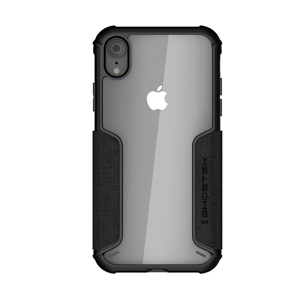 iPhone Xr Case, Ghostek Exec 3 Series for iPhone Xr / iPhone Pro Protective Wallet Case [BLACK] 