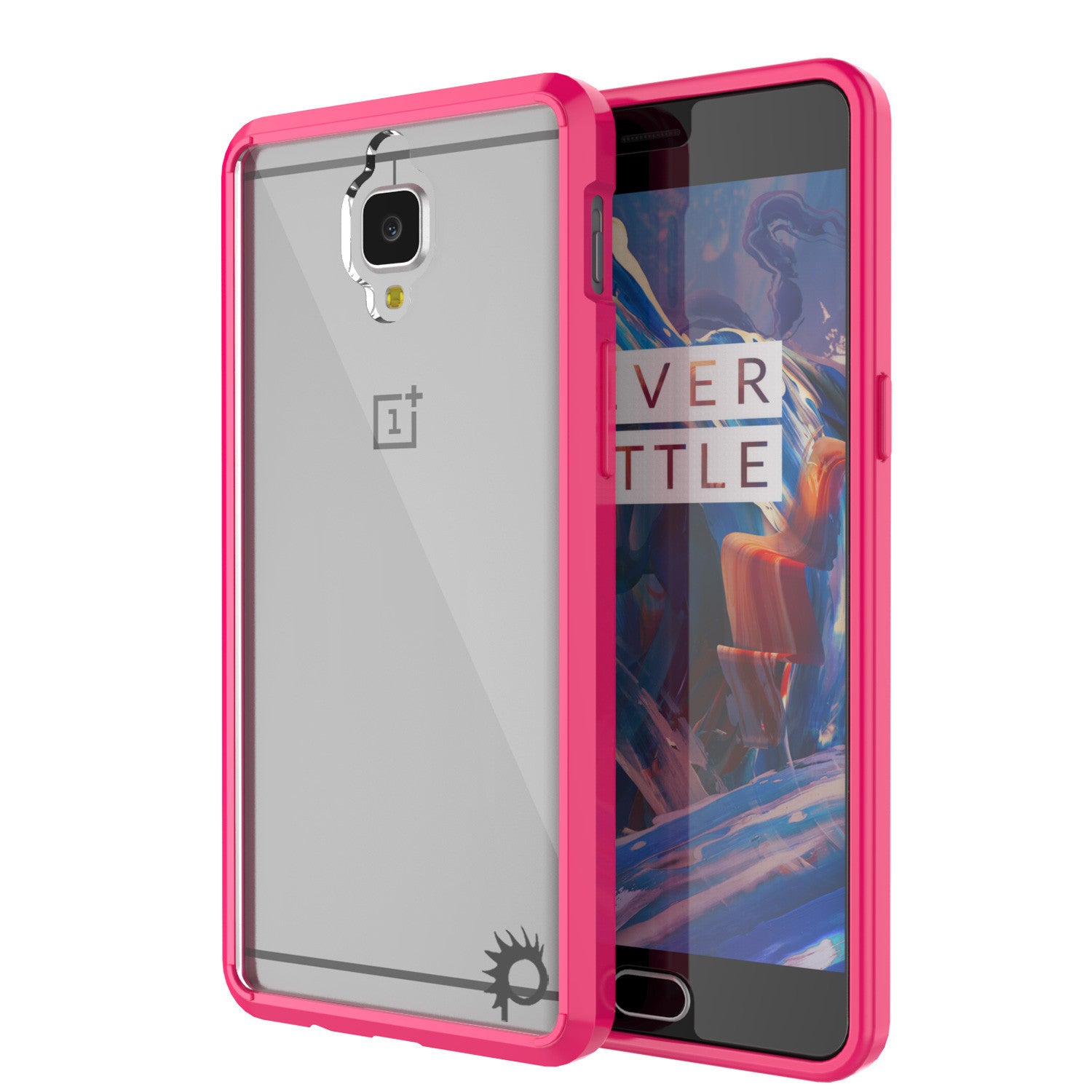 Capa OnePlus 3 Punkcase® LUCID 2.0 Série Rosa com Vidro Protetor SHIELD Garantia Vitalícia de Troca