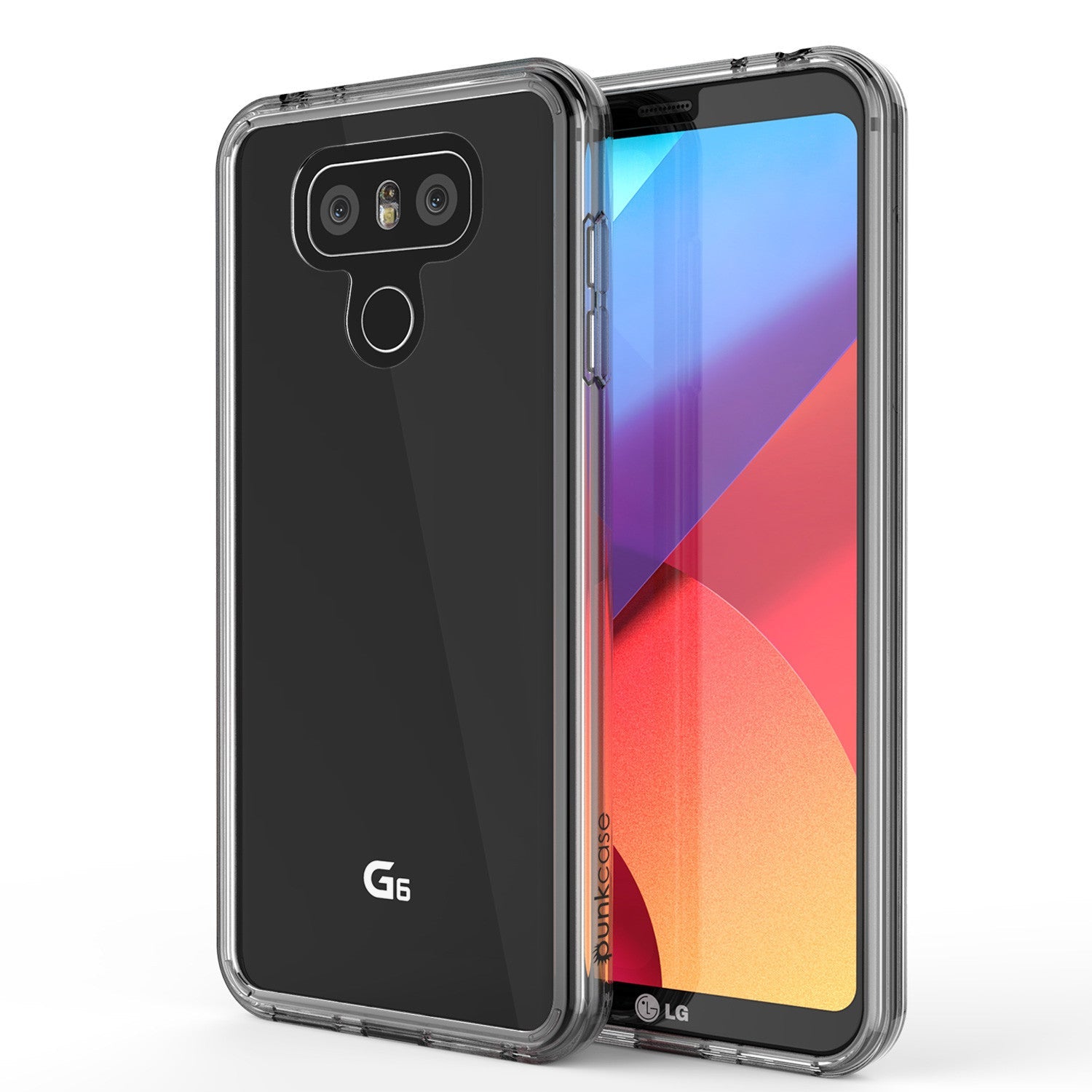 Capa para LG G6 Punkcase® LUCID 2.0 Série Transparente com Protetor de Tela PUNK SHIELD | Ultra Ajuste