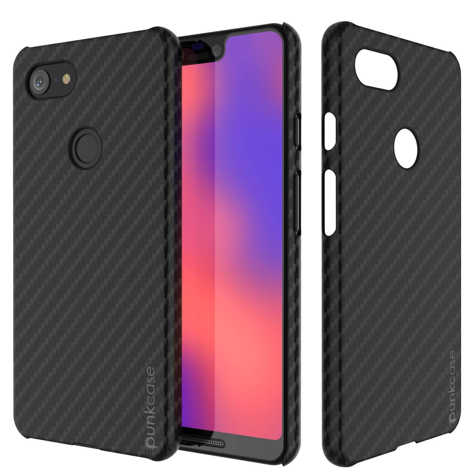 Capa de Couro Ultra Fina e Resistente Heavy Duty CarbonShield para Google Pixel 4 XL