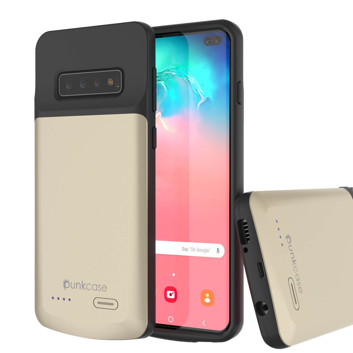 Capa de Bateria PunkJuice S10+ Plus Ouro - Powerbank de Carregamento Rápido com 5000mAh