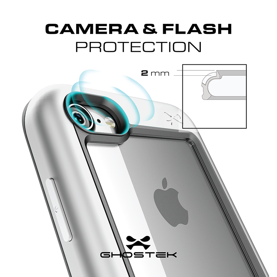 iPhone 7 Case, Ghostek®  Atomic Slim Series  for  iPhone 7 Rugged Heavy Duty Case [TEAL] (Color in image: Pink)