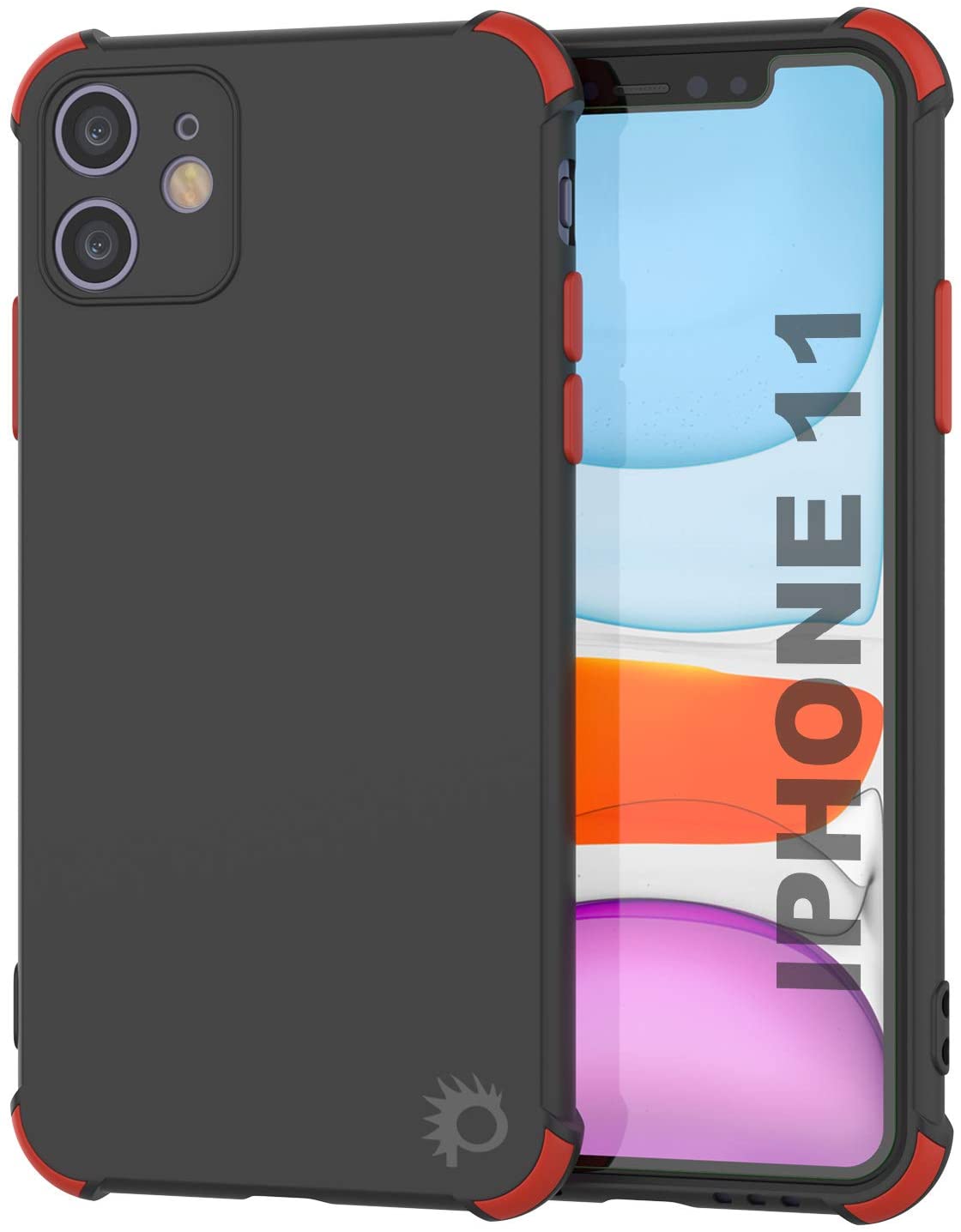 Capa TPU Protetora e Leve da Punkcase [Série Sunshine] para iPhone 11 [Preto]