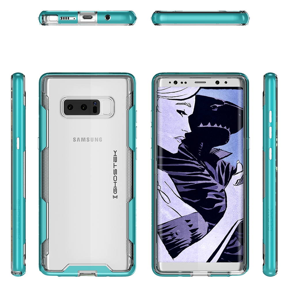 Galaxy Note 8 Case , Ghostek Cloak 3 Series  for Galaxy Note 8 [TEAL]