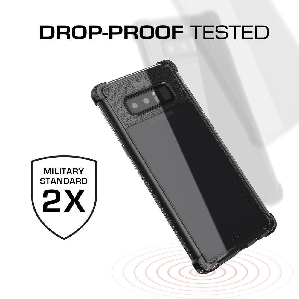 Galaxy Note 8 Case, Ghostek Covert 2 Series for Galaxy Note 8 Protective Case  [ BLACK] (Color in image: Orange)