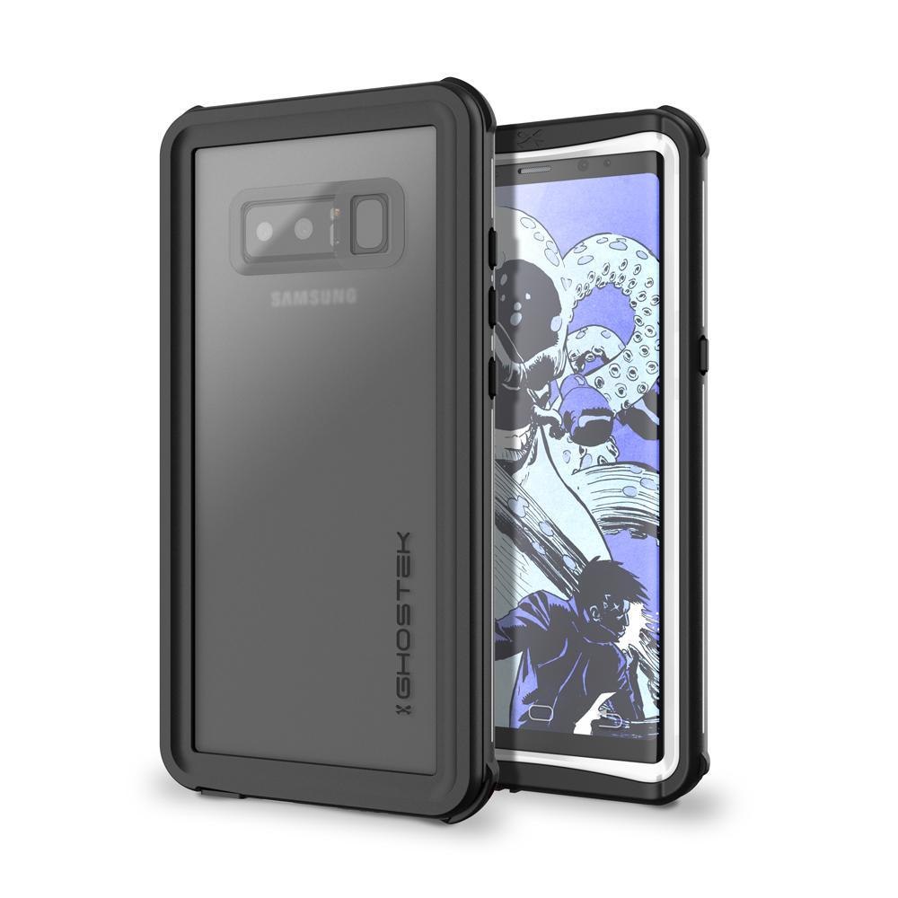 Galaxy Note 8, Ghostek Nautical Series  for Galaxy Note 8 Rugged Waterproof Case | WHITE