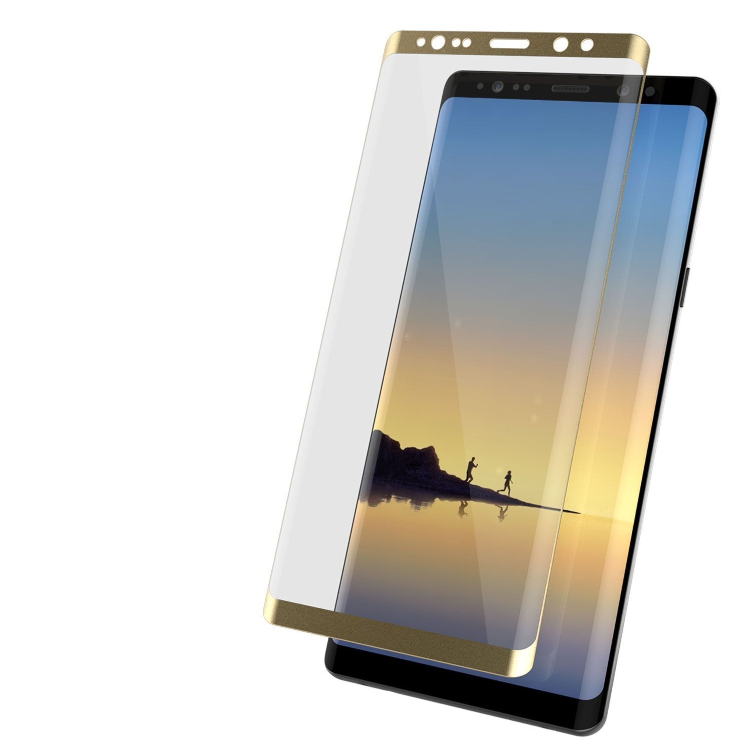 Protetor de Tela de Vidro Temperado Galaxy Note 9 Gold Punkcase Glass SHIELD 0.33mm de Espessura 9H Glass