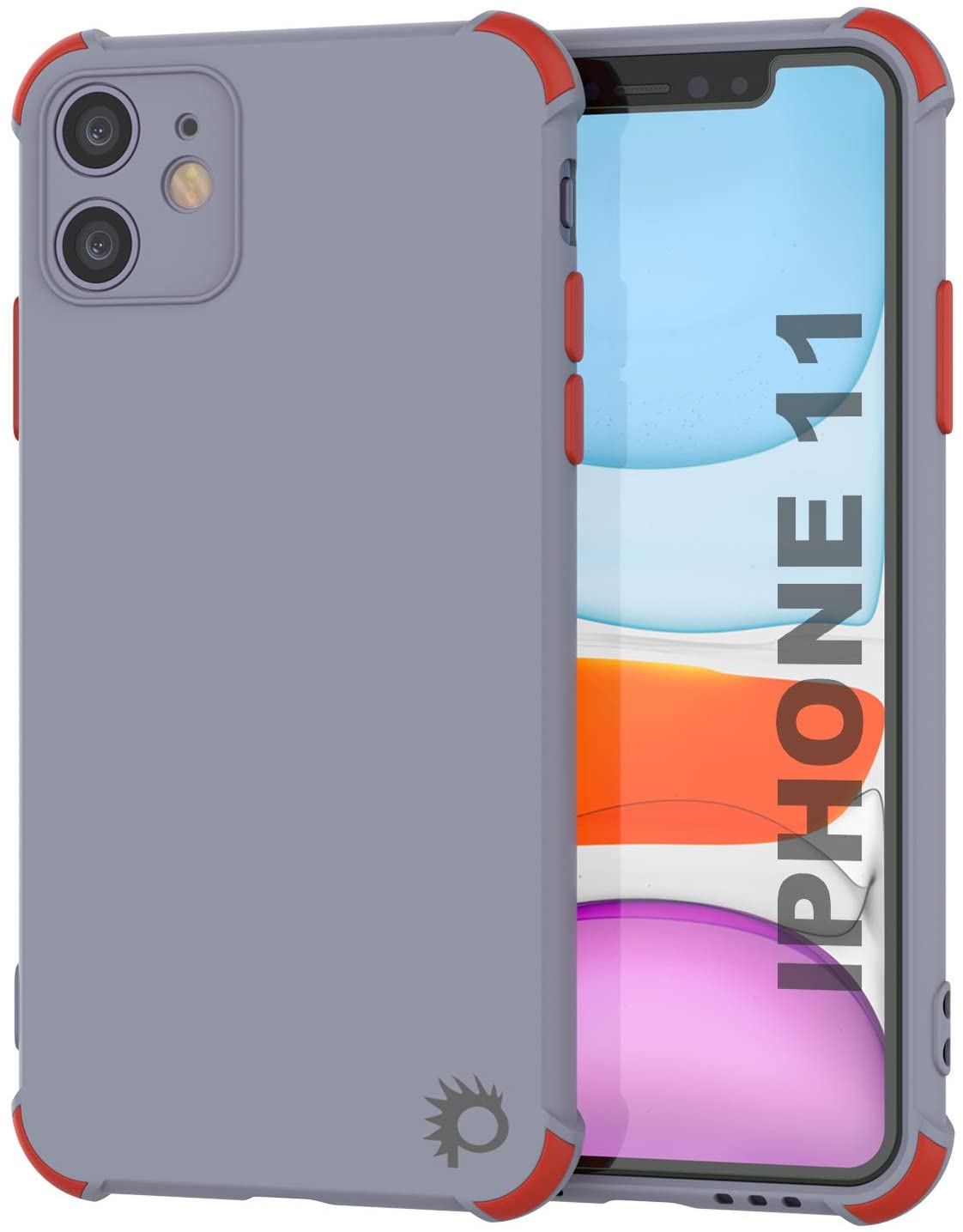 Capa Protetora e Leve de TPU Punkcase [Série Sunshine] para iPhone 11 [Cinza]