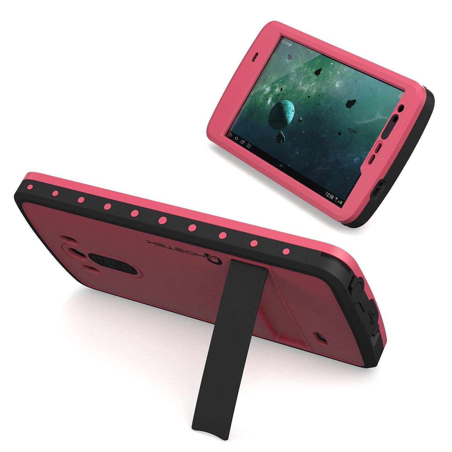 Capa à Prova de Água LG G3, Ghostek Atomic Rosa com Protetor de Tela Fino Ajustado para LG G3