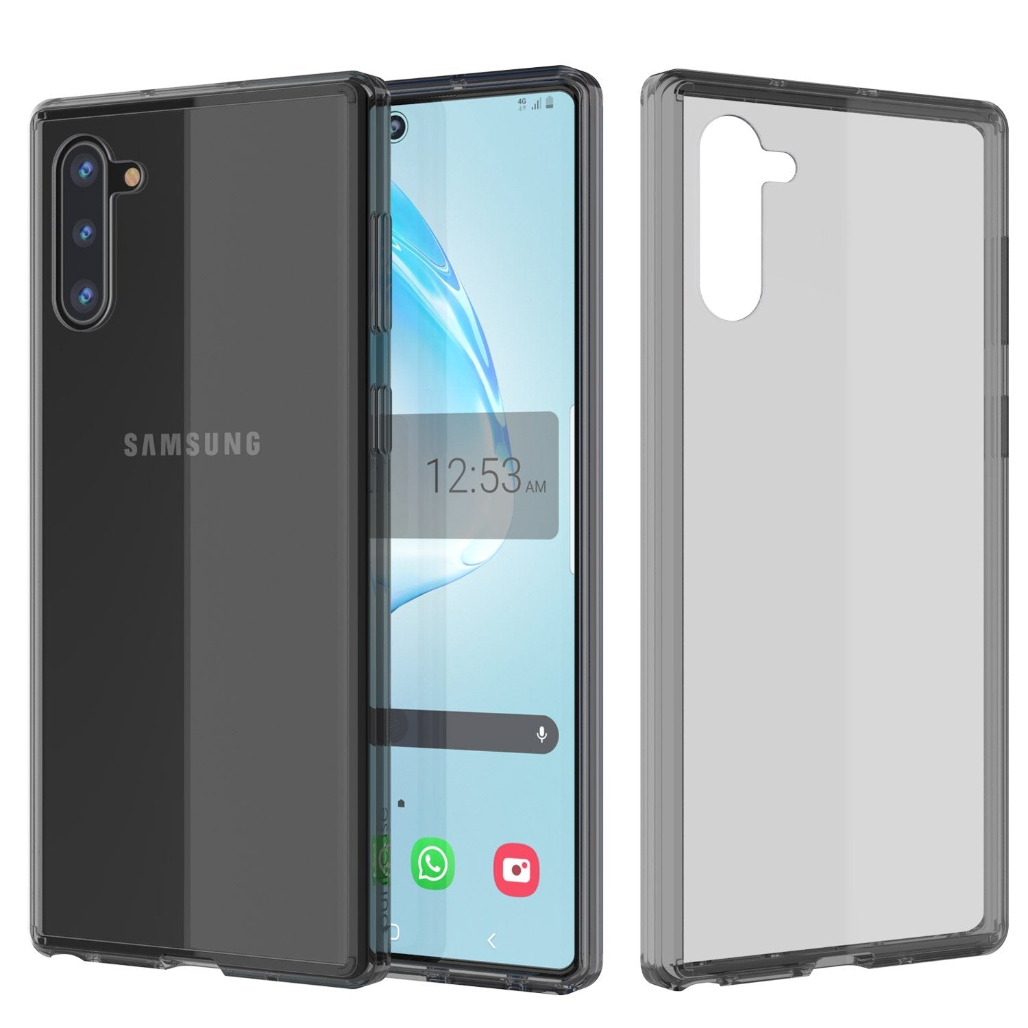 Galaxy Note 20 Punkcase Série Lucid-2.0 Capa Slim Fit Armor Cristal Preta