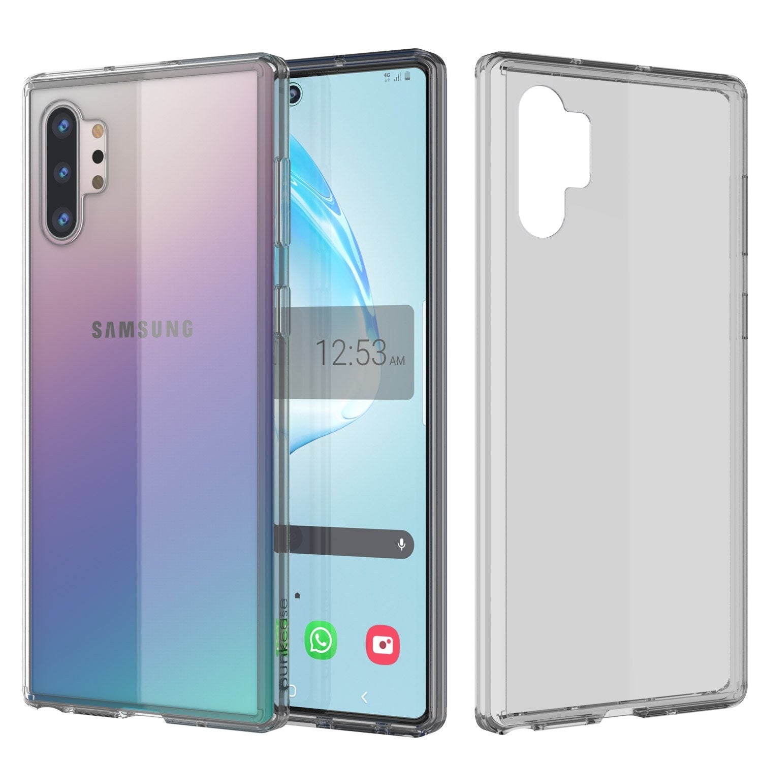 Capa transparente slim fit da série Lucid-2.0 da Punkcase para Galaxy Note 20 Ultra