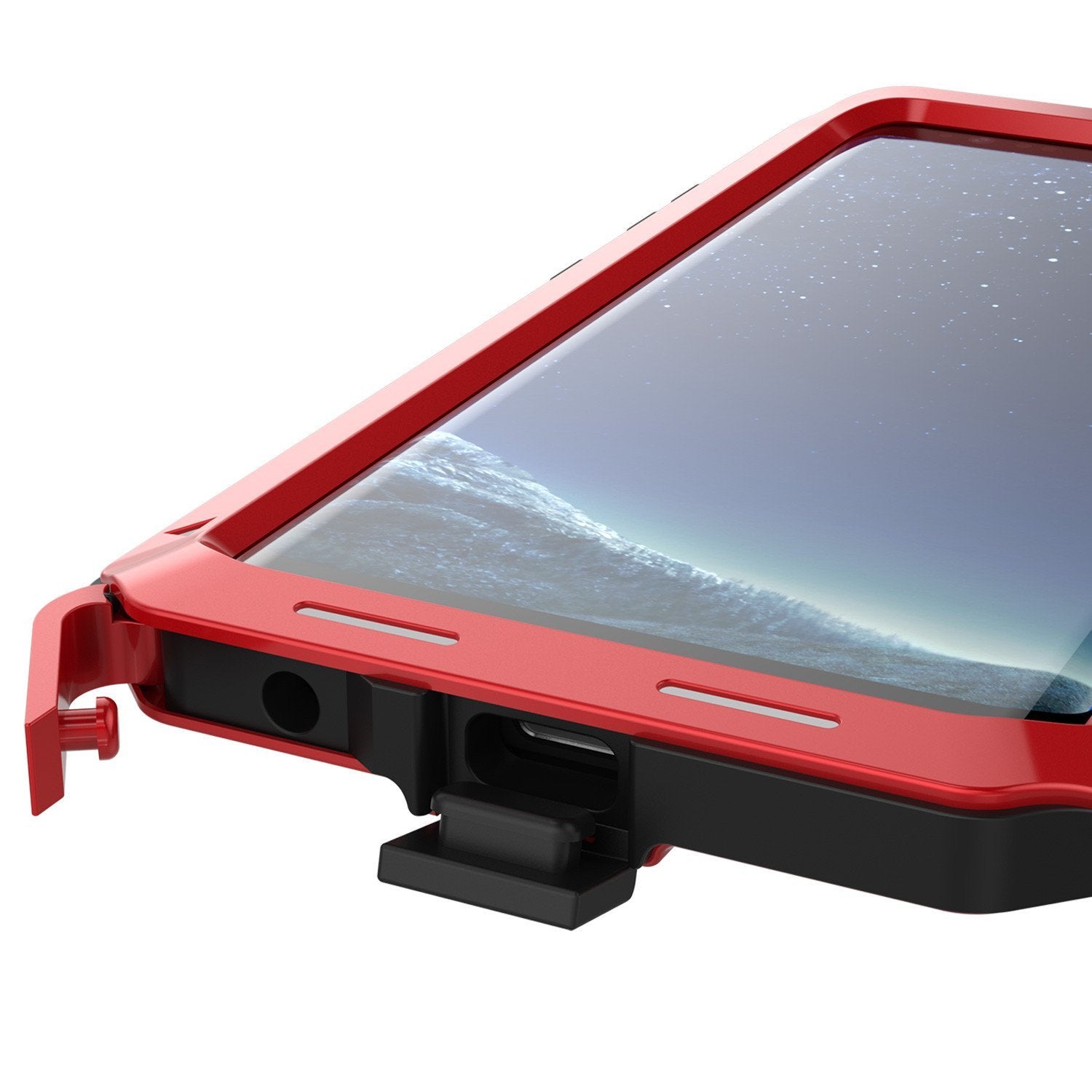 Capinha PUNKCASE S8+ Plus METALLICA [Vermelho]