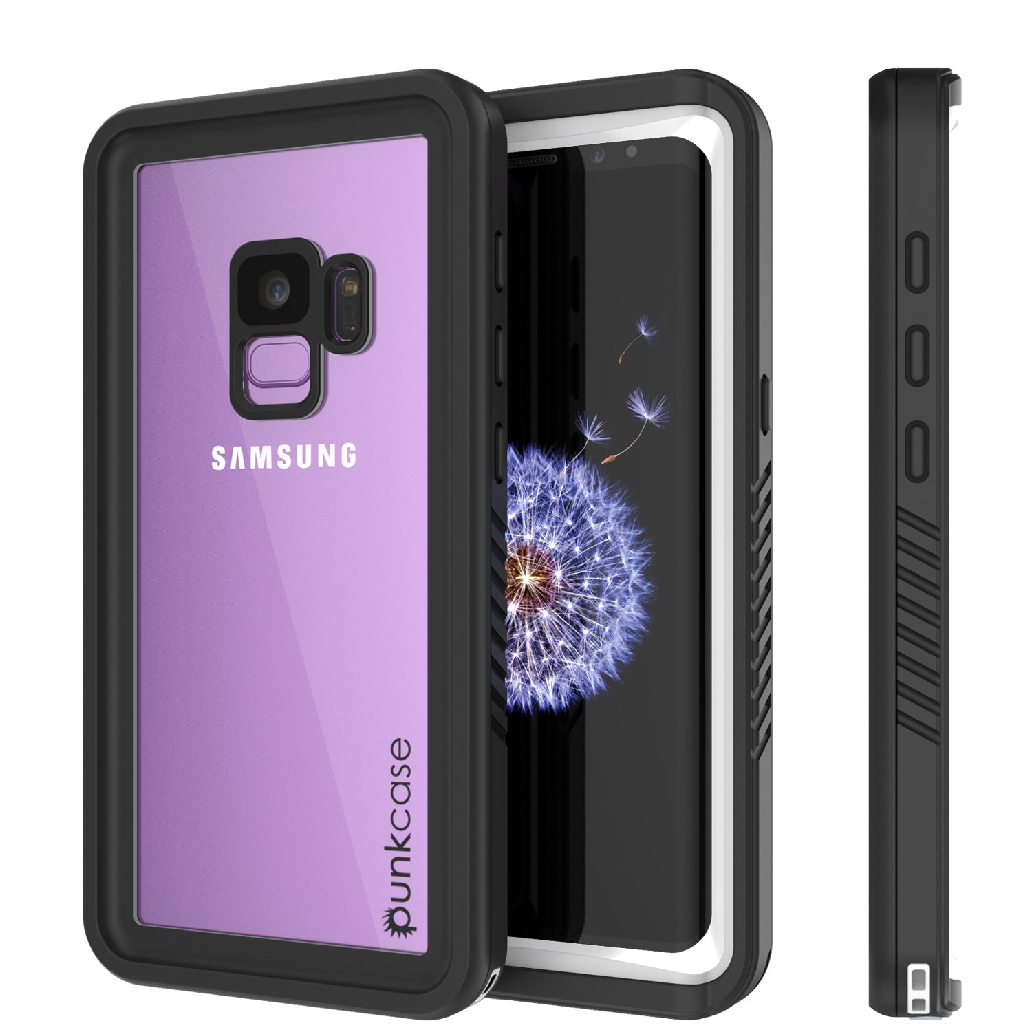 Capa à prova de água Galaxy S9 PLUS, Punkcase [Série Extrema] [Ajuste Slim] [Certificado IP68] [À prova de choque] [À prova de neve] [À prova de sujeira] Capa de Armadura [Branca]