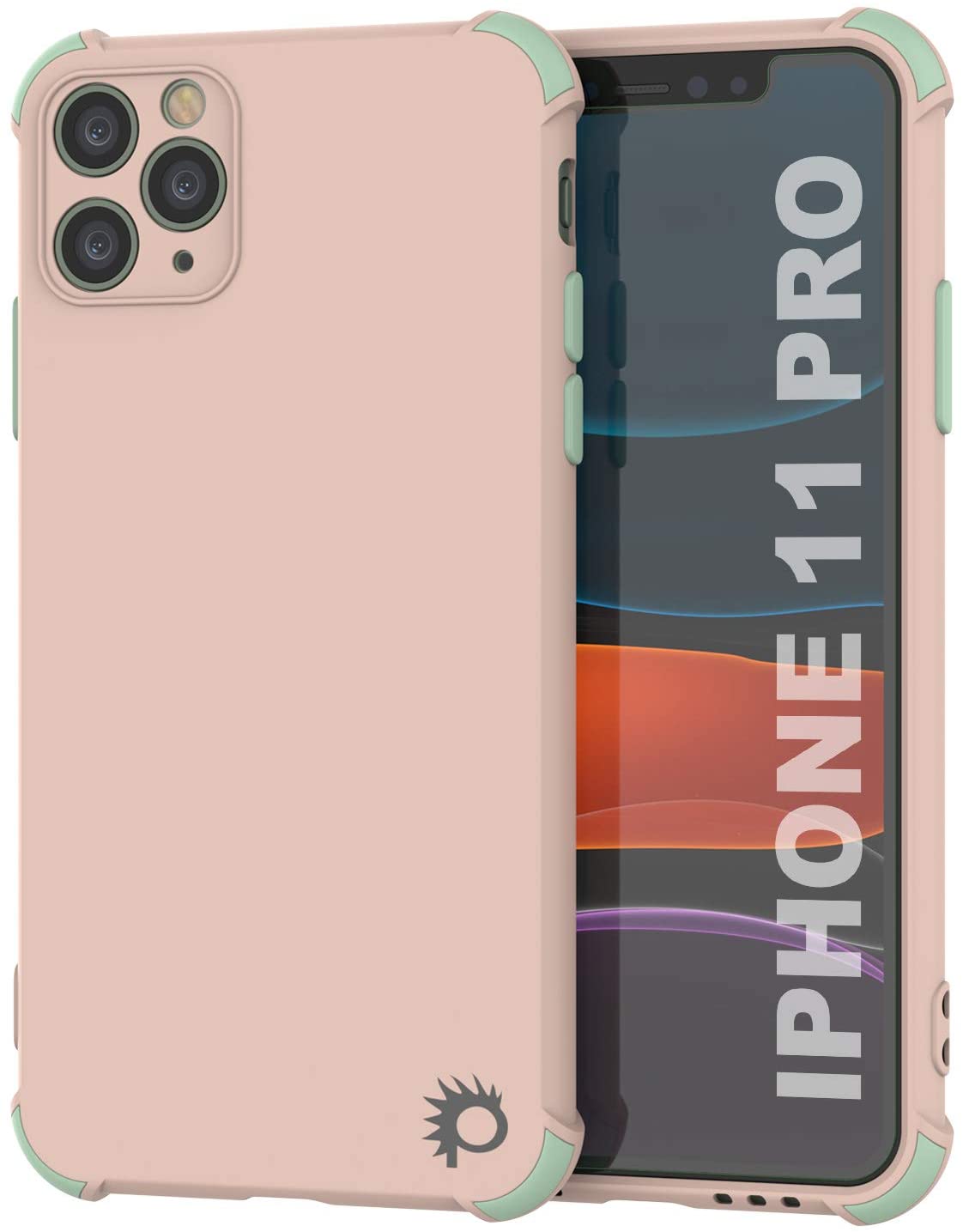 Capa de TPU leve e protetora Punkcase [Sunshine Series] para iPhone 11 Pro [Rosa]
