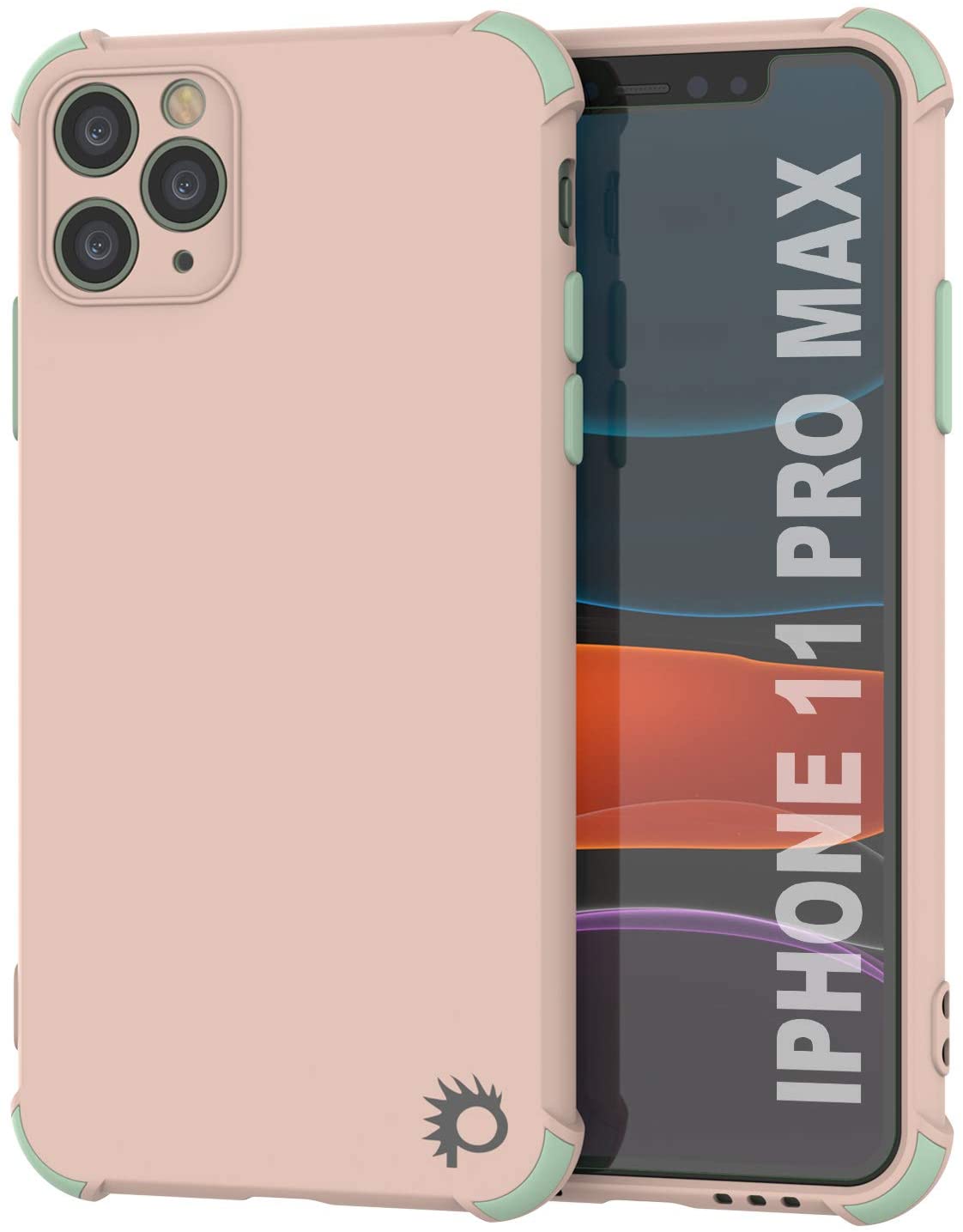 Capa protetora e leve de TPU Punkcase [Série Sunshine] para iPhone 11 Pro Max [Rosa]