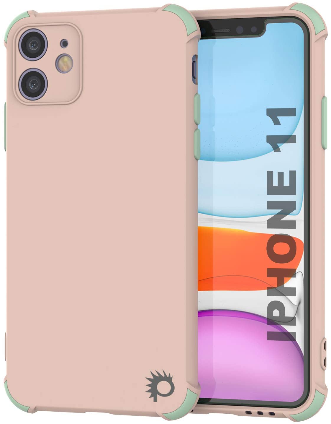 Capa protetora e leve Punkcase TPU [Série Sunshine] para iPhone 11 [Rosa]
