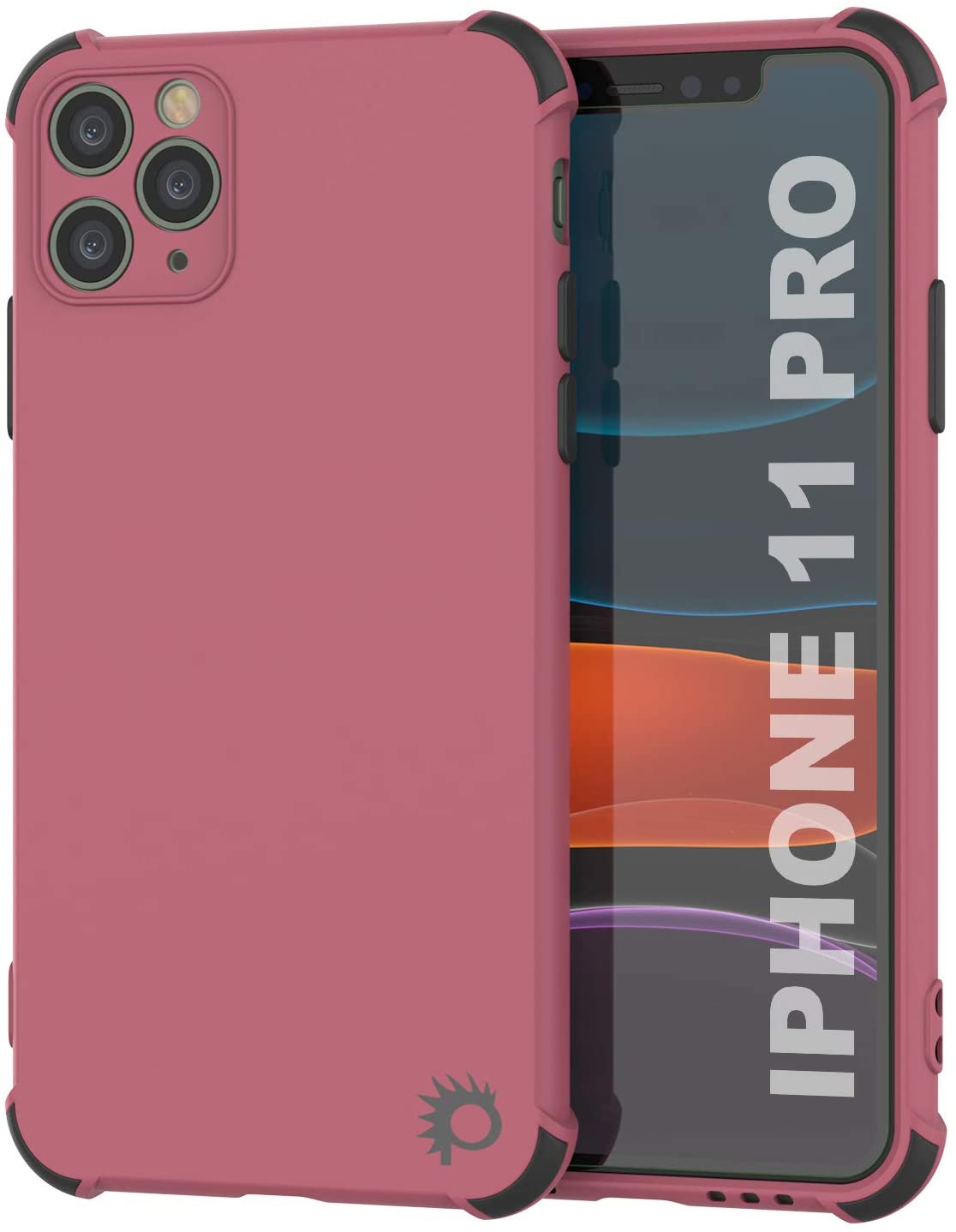 Capa protetora e leve de TPU da Punkcase [Série Sunshine] para iPhone 11 Pro [Rosa]