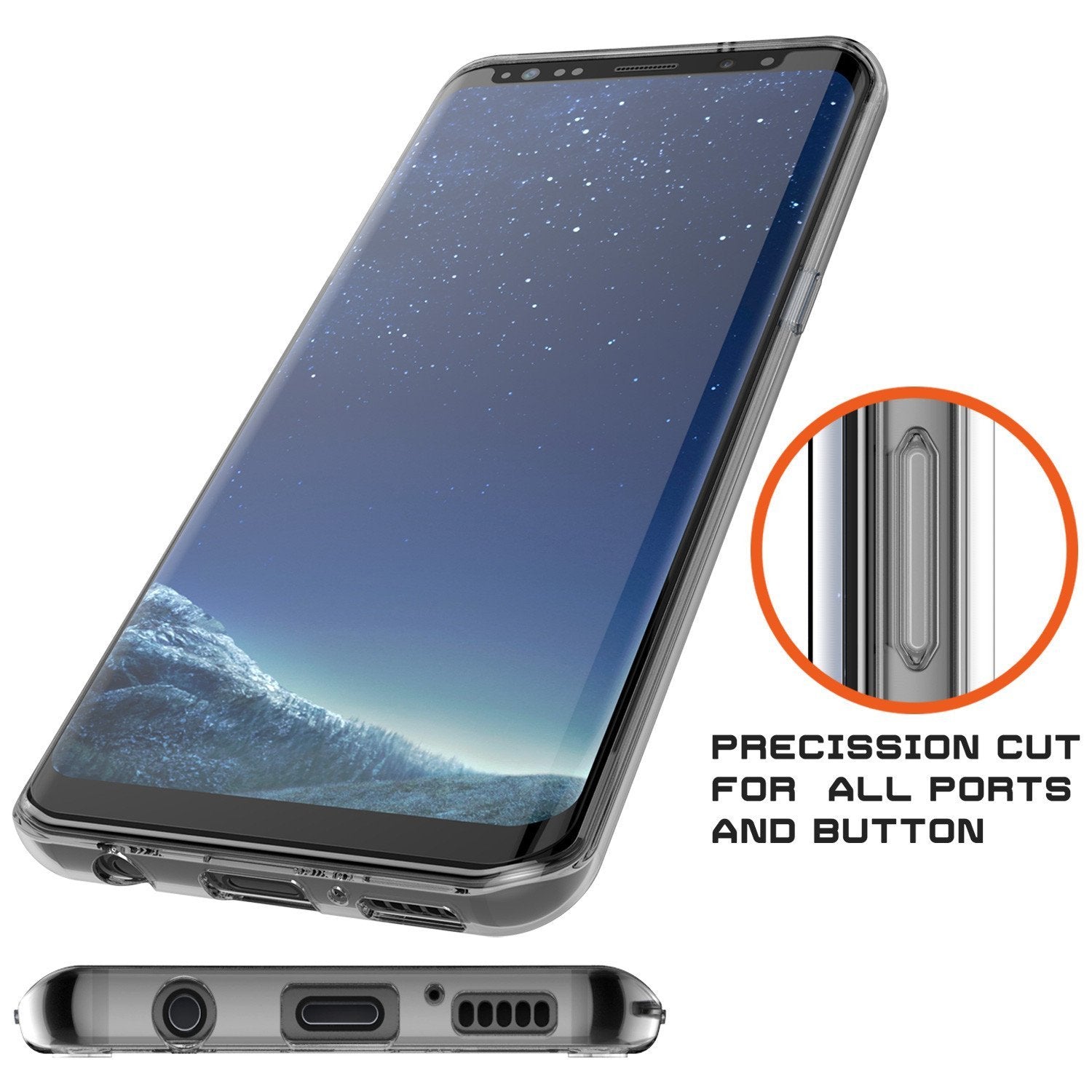 PRECISSION CUT FOR ALL PORTS AND BUTTON (Color in image: light blue)